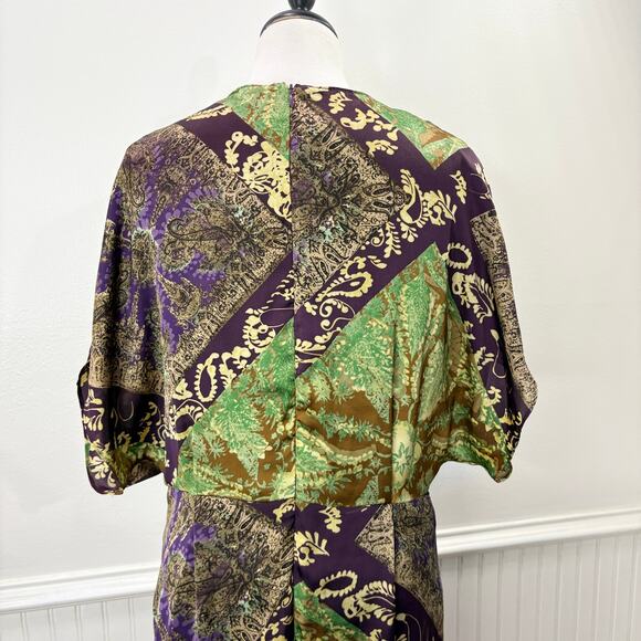 Tiana B Size 12 Vintage Dress Cocktail Special Occasion Forest Fairy Indie Boho - Picture 13 of 16